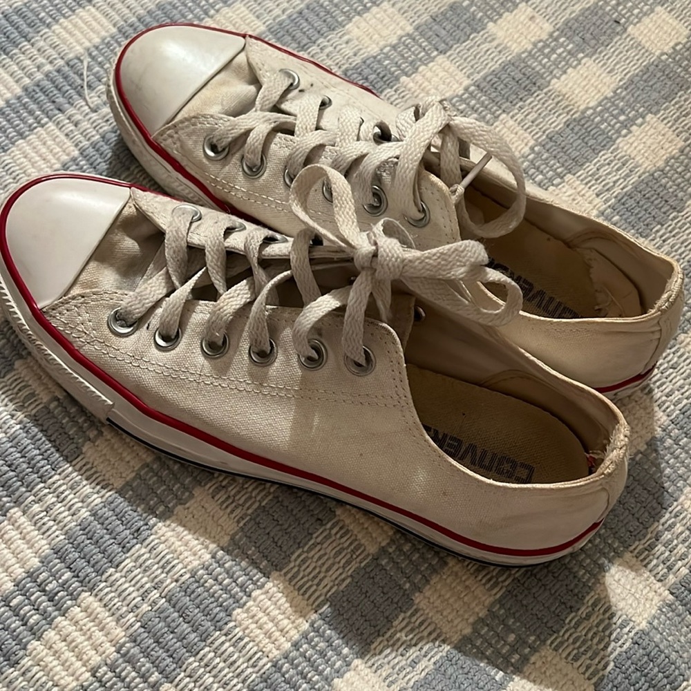 White Converse